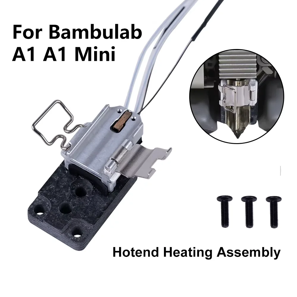 For Bambu Lab A1 Mini Hotend Mount A1 Mini Hotend Assembly A1 Nozzle Mounting For Bambu Lab A1 Parts 3d Printer Accessories.
For Bambu Lab A1 Mini Hotend Mount A1 Mini Hotend Assembly A1 Nozzle Mounting For Bambu Lab A1 Parts 3d Printer Accessories.