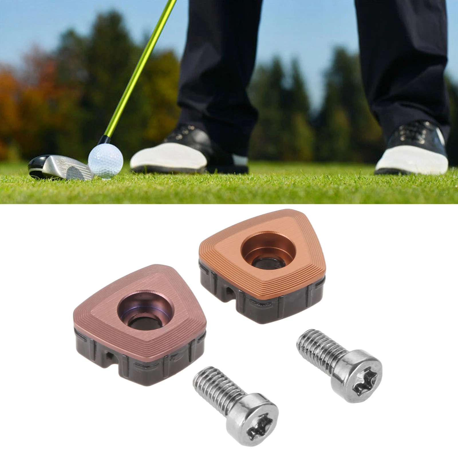 1 Pc Golf Weight Screw 19g 21g Aluminum Alloy+Copper Fit For G400 Driver Golf Sports Training Aids Accessories
1 Pc Golf Weight Screw 19g 21g Aluminum Alloy+Copper Fit For G400 Driver Golf Sports Training Aids Accessories