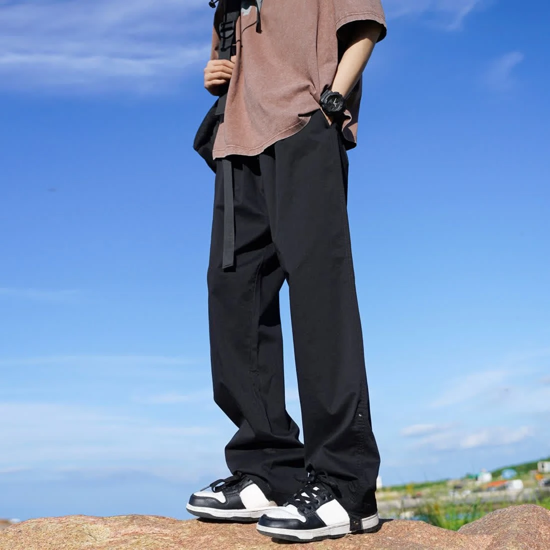 Spring Summer Multi Pocket Loose Straight Cargo Pants for Men Techwear Designer Cheapest Cheap New in Casual Long Trousers Man
Spring Summer Multi Pocket Loose Straight Cargo Pants for Men Techwear Designer Cheapest Cheap New in Casual Long Trousers Man