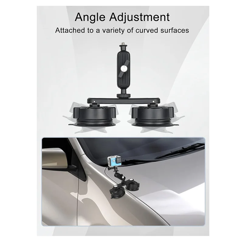 【HASD】Suction Cup Mount For Gopro,Camera 360° Rotation Double Suction On Car Window, Windshield Mounting
【HASD】Suction Cup Mount For Gopro,Camera 360° Rotation Double Suction On Car Window, Windshield Mounting