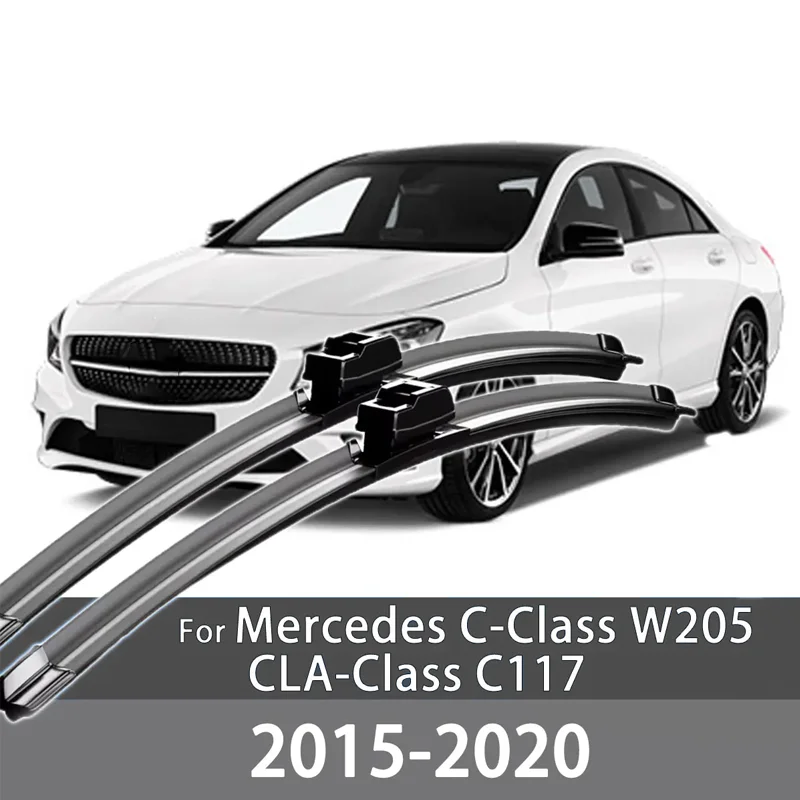 2PCS Car Front Wiper Blades For Mercedes C-Class W205 CLA-Class C117 2015-2020 Windshield Windscreen Accessories
2PCS Car Front Wiper Blades For Mercedes C-Class W205 CLA-Class C117 2015-2020 Windshield Windscreen Accessories