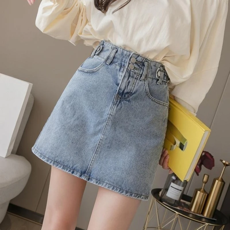 Women's Denim Mini Skirt 2026 New Arrival Spring Summer Fashion Slimming High Waist Elastic Waist Bodycon A Line Design
Women's Denim Mini Skirt 2026 New Arrival Spring Summer Fashion Slimming High Waist Elastic Waist Bodycon A Line Design