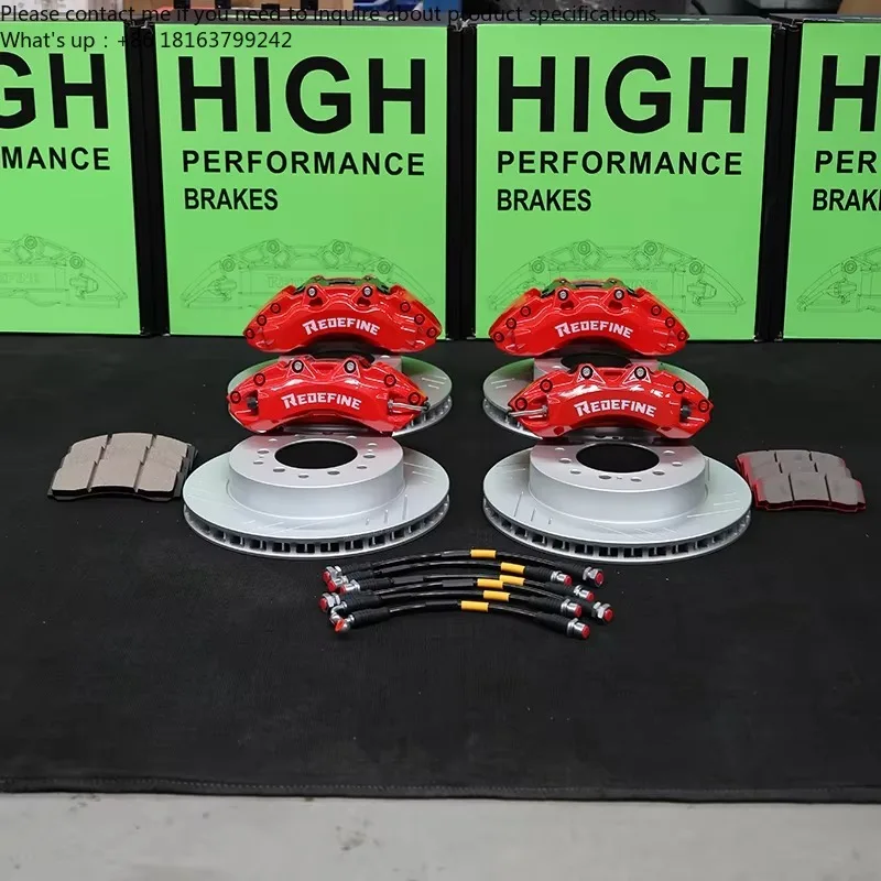 Factory Self-Developed High Temperature Resistant 4 Piston Rear Brake Caliper Performance Brake Kit for Toyota Prado 2024 New
Factory Self-Developed High Temperature Resistant 4 Piston Rear Brake Caliper Performance Brake Kit for Toyota Prado 2024 New