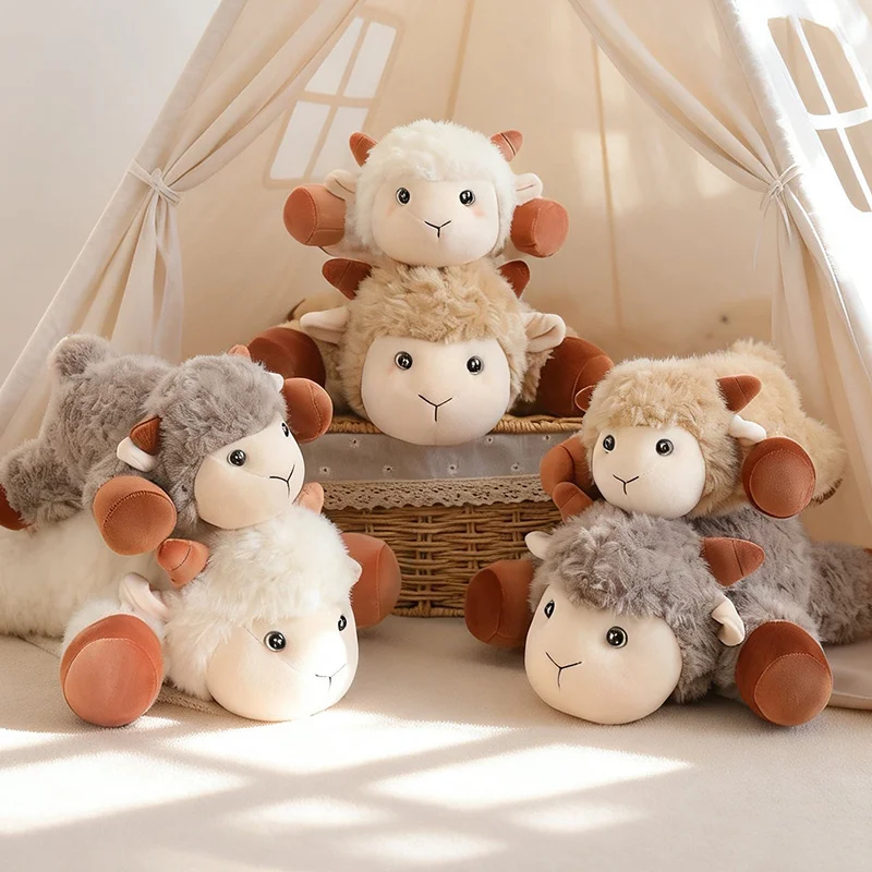 24/33cm Kawaii Nordic Style Lying Sheep Plush Toys Soft Stuffed Animal Cute Sheep Dolls Baby Appease Toy for Girls Xmas Gifts
24/33cm Kawaii Nordic Style Lying Sheep Plush Toys Soft Stuffed Animal Cute Sheep Dolls Baby Appease Toy for Girls Xmas Gifts