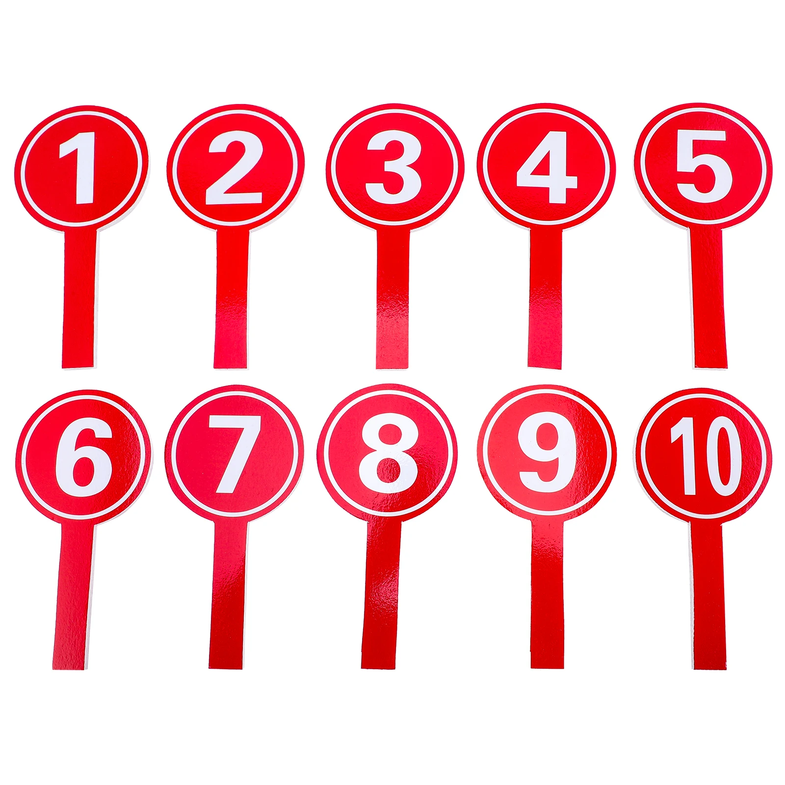 10pcs Handheld Scoreboard Numbered Paddles For Competition Voting Reusable Portable Number Practical Multi-Use Scoring
10pcs Handheld Scoreboard Numbered Paddles For Competition Voting Reusable Portable Number Practical Multi-Use Scoring