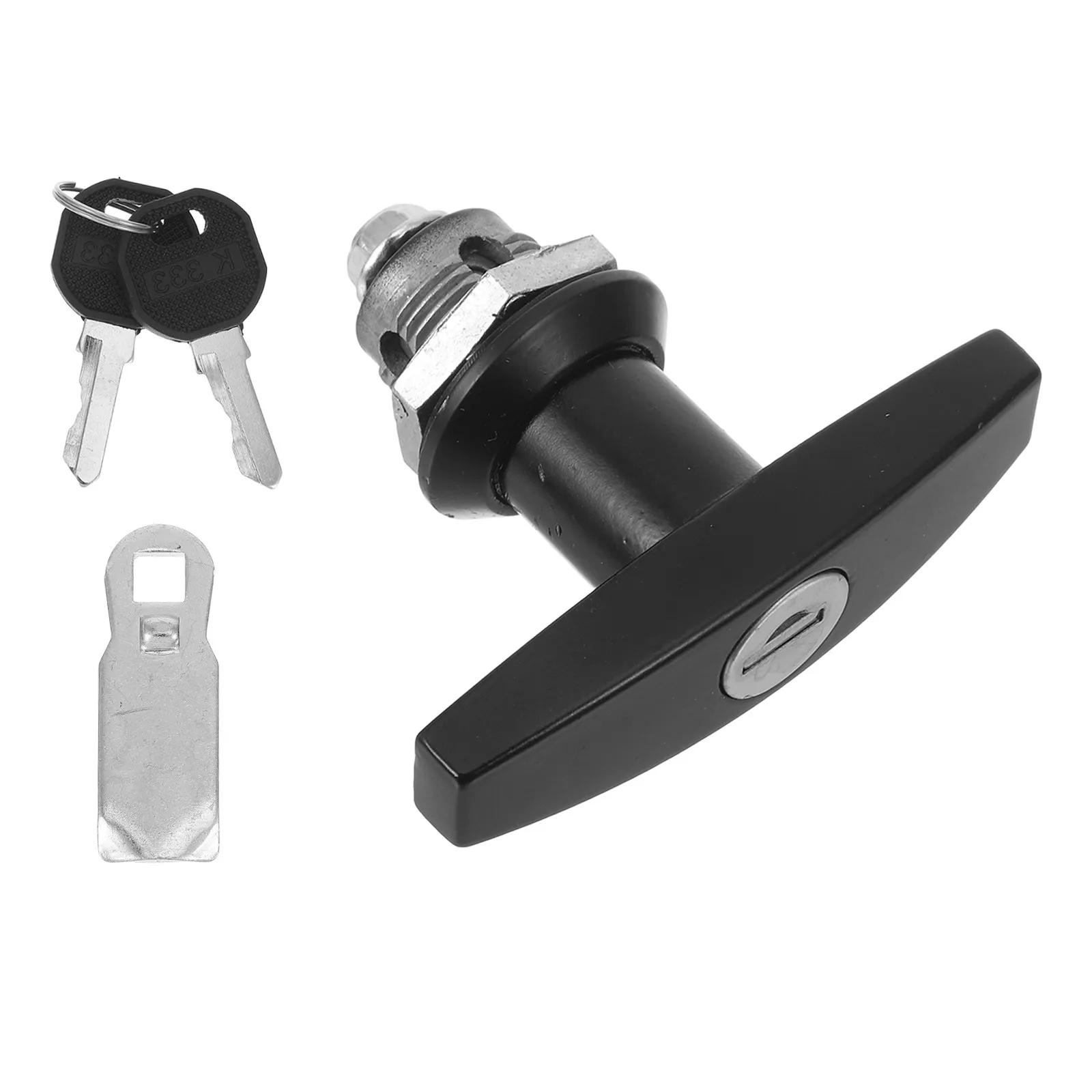 T-Handle Lock Heavy Duty Core for Cabinet Door Filing Cabinet Drawer Toolbox Rv Storage Mailbox Replacement Locks Keys Included
T-Handle Lock Heavy Duty Core for Cabinet Door Filing Cabinet Drawer Toolbox Rv Storage Mailbox Replacement Locks Keys Included