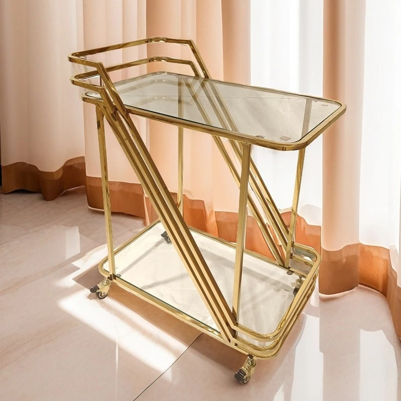 Modern Minimalist Restaurant Glass-fronted Luxury Metal Stainless Steel Trolley for Hotel Beverage Service Commercial Furniture
Modern Minimalist Restaurant Glass-fronted Luxury Metal Stainless Steel Trolley for Hotel Beverage Service Commercial Furniture