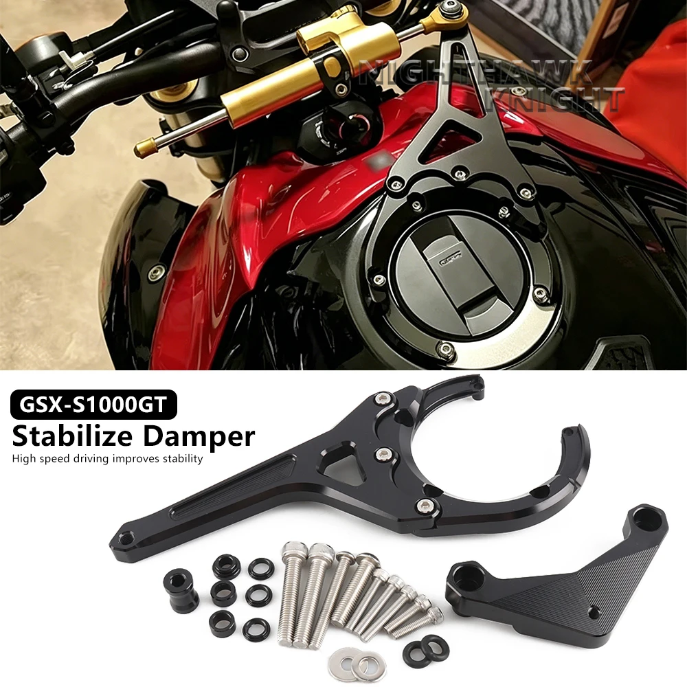 For Suzuki GSX-S1000 GSX1000S 2016 2017 2018 2019 2020 2021 2023-2025 Motorcycle Stabilize Steering Damper Mounting Bracket Kit
For Suzuki GSX-S1000 GSX1000S 2016 2017 2018 2019 2020 2021 2023-2025 Motorcycle Stabilize Steering Damper Mounting Bracket Kit