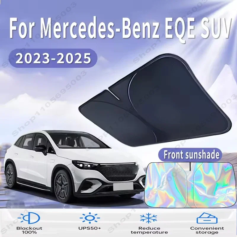 For Mercedes-Benz EQE SUV 2023~2025 Car Sun Viso Front Window Windshield Sunshade Heat Insulation Summer Sun UV Protection
For Mercedes-Benz EQE SUV 2023~2025 Car Sun Viso Front Window Windshield Sunshade Heat Insulation Summer Sun UV Protection
