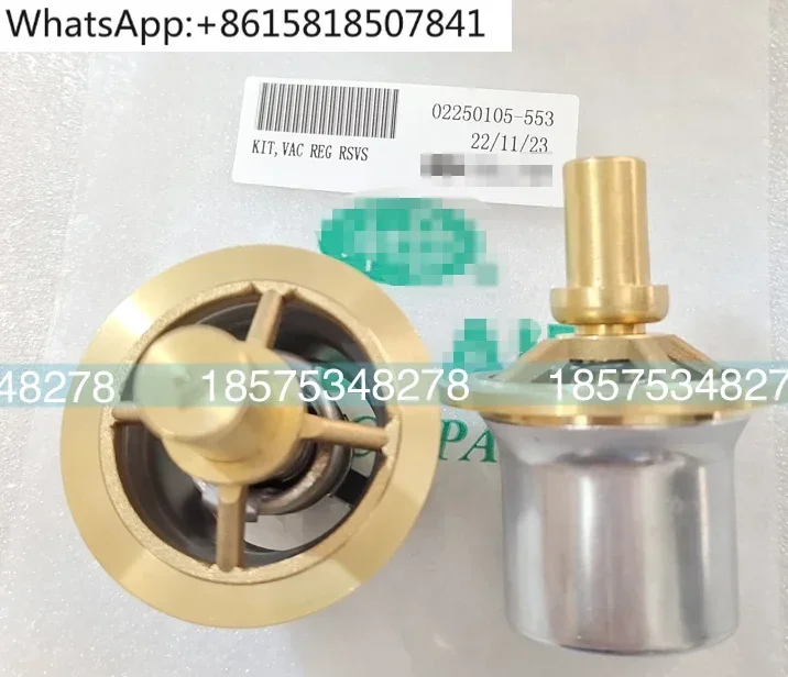 Air compressor temperature control valve core 02250105-553 thermal control valve thermostatic valve 250028-762 accessories
Air compressor temperature control valve core 02250105-553 thermal control valve thermostatic valve 250028-762 accessories
