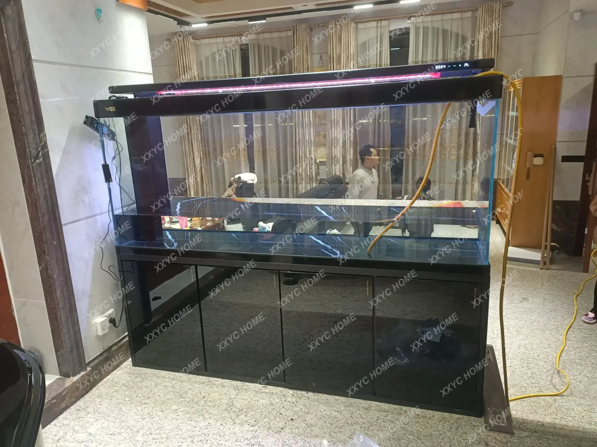 M02 Large Fish Tanks Ecology Aquarium Decoration New Style Customizable Luxury Aquarium Accent Simplicity Furniture
M02 Large Fish Tanks Ecology Aquarium Decoration New Style Customizable Luxury Aquarium Accent Simplicity Furniture