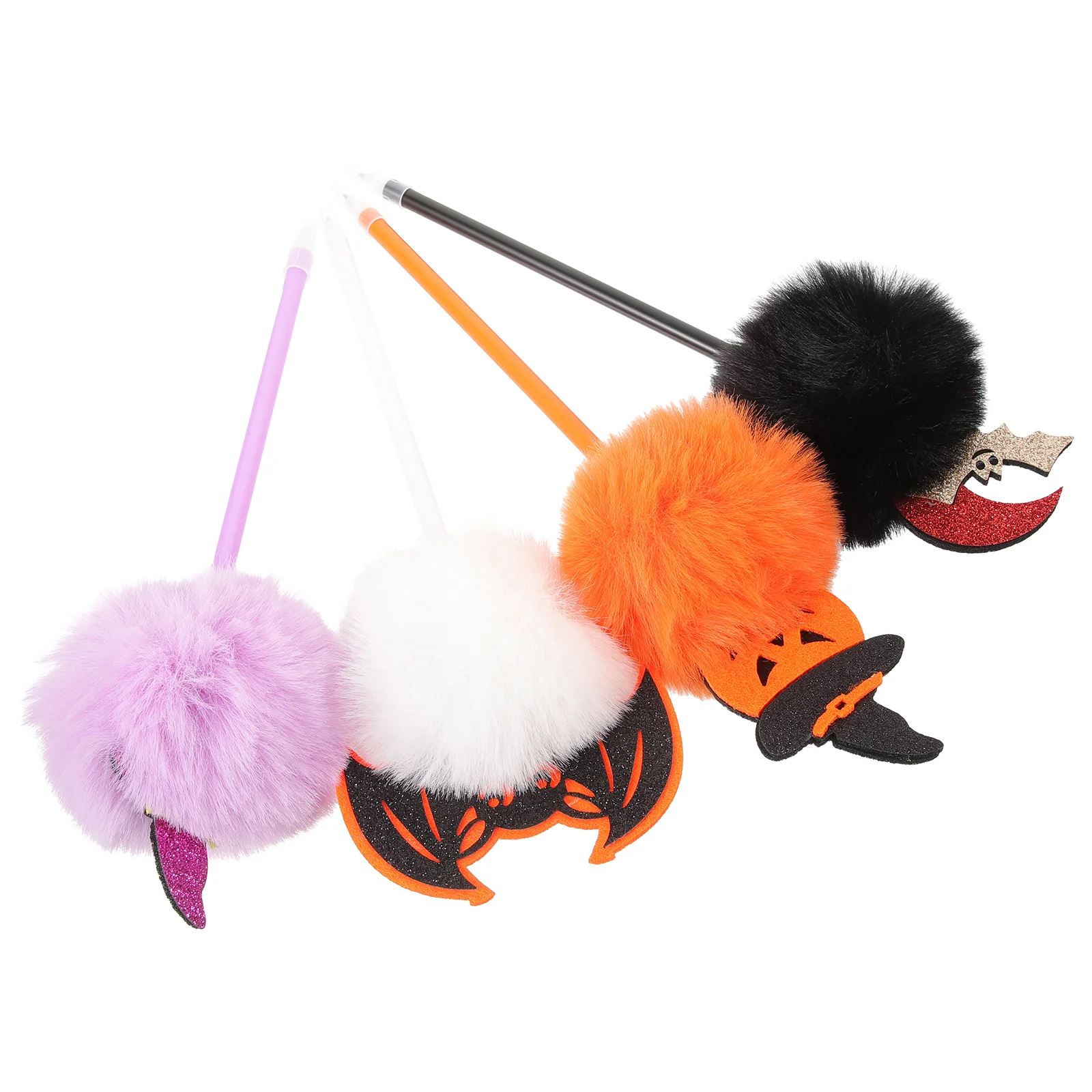 Cartoon Pumpkin Pens Halloween Ballpoint Bat Head Plush Creative Tricky Stationery Children's Graduation Gift Portable Gel
Cartoon Pumpkin Pens Halloween Ballpoint Bat Head Plush Creative Tricky Stationery Children's Graduation Gift Portable Gel