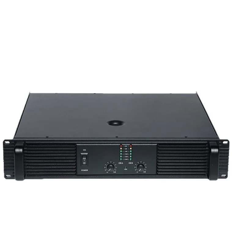 2-Channel Power Amplifier (2*300W) - Professional Audio Amplifier For Stages/Meetings/Performances
2-Channel Power Amplifier (2*300W) - Professional Audio Amplifier For Stages/Meetings/Performances