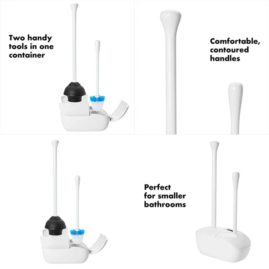 Good Grips Toilet Brush and Plunger Combo
Good Grips Toilet Brush and Plunger Combo