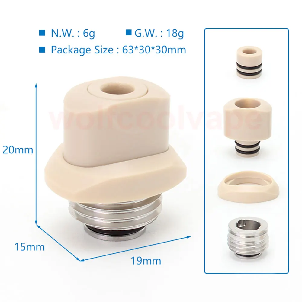 SXK Hussar BTC Style Integrated 316SS Drip Tip for SXK BB, Billet, Box Mod & Monarchy Cyber Style Drip Tip
SXK Hussar BTC Style Integrated 316SS Drip Tip for SXK BB, Billet, Box Mod & Monarchy Cyber Style Drip Tip