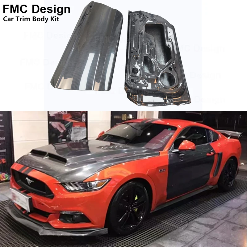 Carbon Fiber Ford Mustang 2015-2023 Door Fender Side Door Panel Replacement Upgraded Body Kit
Carbon Fiber Ford Mustang 2015-2023 Door Fender Side Door Panel Replacement Upgraded Body Kit