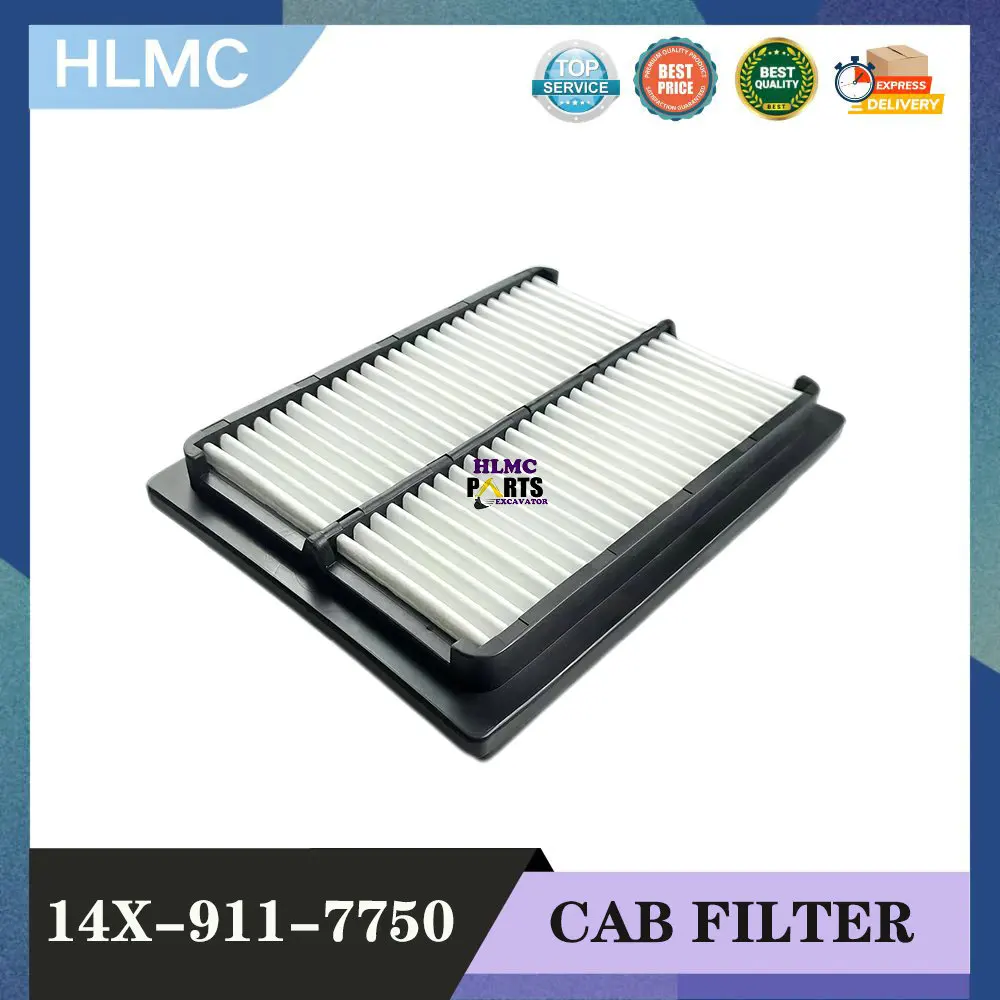 Cab Clean Air Filter 14X-911-7750 14X-911-7862 17M-911-3530 T0270-67060 17M-911-3530 for Excavator PC200-8 PC60-8
Cab Clean Air Filter 14X-911-7750 14X-911-7862 17M-911-3530 T0270-67060 17M-911-3530 for Excavator PC200-8 PC60-8