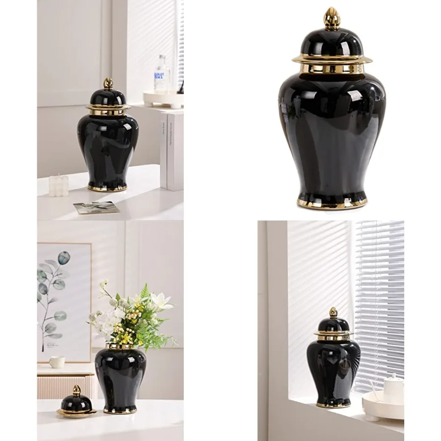 Ginger Jar Vase Decor - Ceramic Decorative Jars, 15
Ginger Jar Vase Decor - Ceramic Decorative Jars, 15
