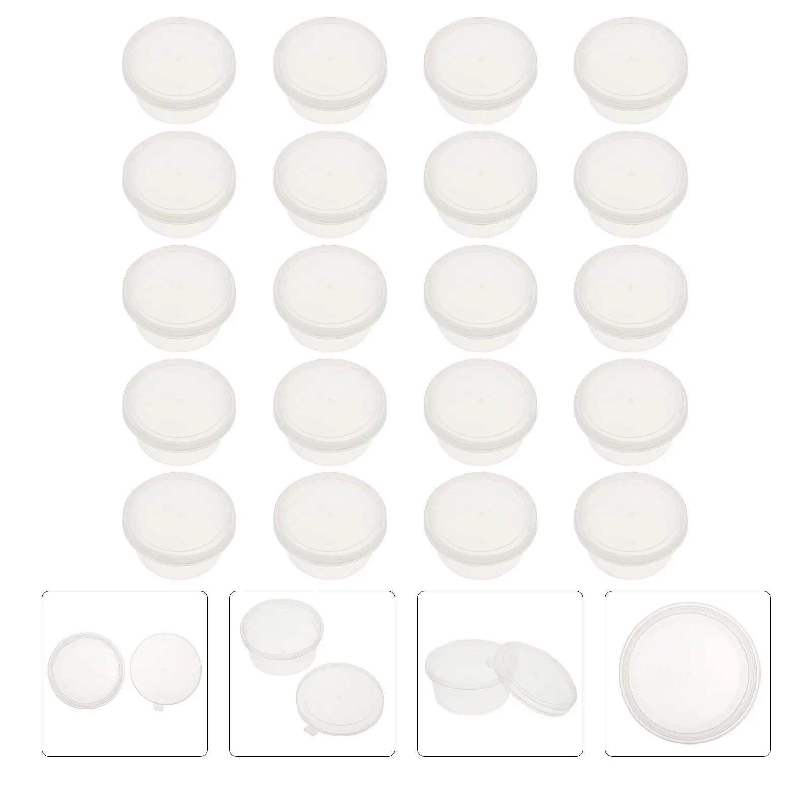 20Pcs Plasticine Organizer Box Clear Storage Case for Clay and Putty Portable Compact Container for Art Projects
20Pcs Plasticine Organizer Box Clear Storage Case for Clay and Putty Portable Compact Container for Art Projects