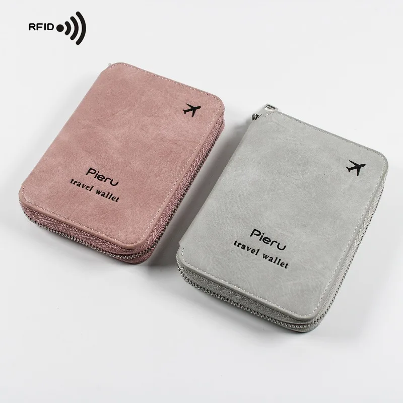 Минималистичный держатель для паспорта из ПУ с силиконовой молнией, RFID-защитой, многофункциональный кошелек для путешествий, органайзер для документов
Минималистичный держатель для паспорта из ПУ с силиконовой молнией, RFID-защитой, многофункциональный кошелек для путешествий, органайзер для документов