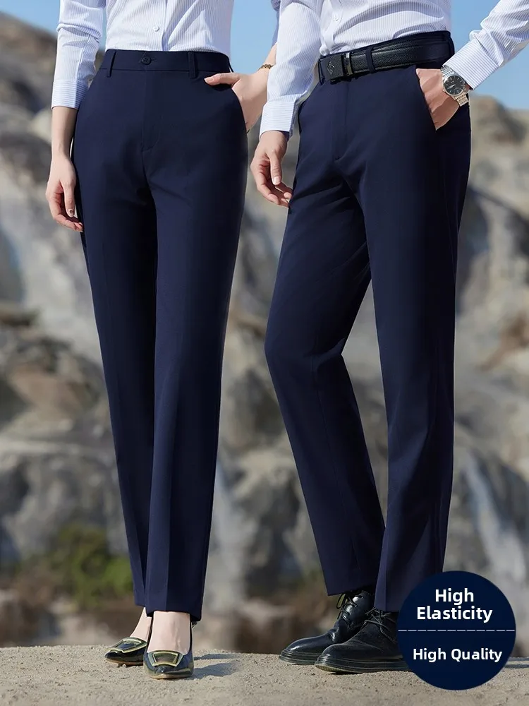 Business Black Suit Pants for Women Commute Bank Formal Trousers Straight Leg Workwear Long Pants Polyester Fiber
Business Black Suit Pants for Women Commute Bank Formal Trousers Straight Leg Workwear Long Pants Polyester Fiber