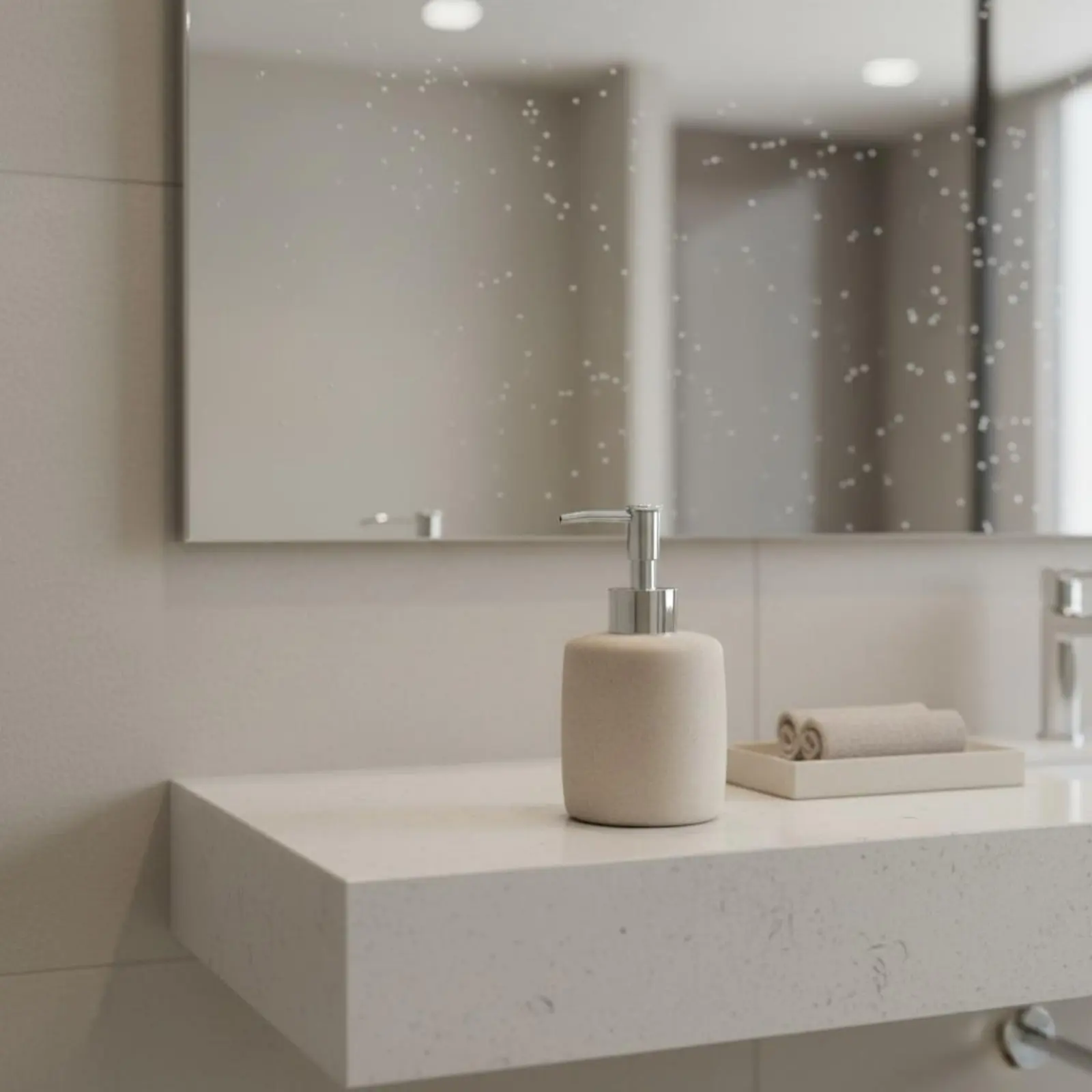Stone-Textured Finish Soap Dispenser Hotel Design Resin Pump Bottle Bathroom Accessory Modern Design for Kitchen, Office
Stone-Textured Finish Soap Dispenser Hotel Design Resin Pump Bottle Bathroom Accessory Modern Design for Kitchen, Office