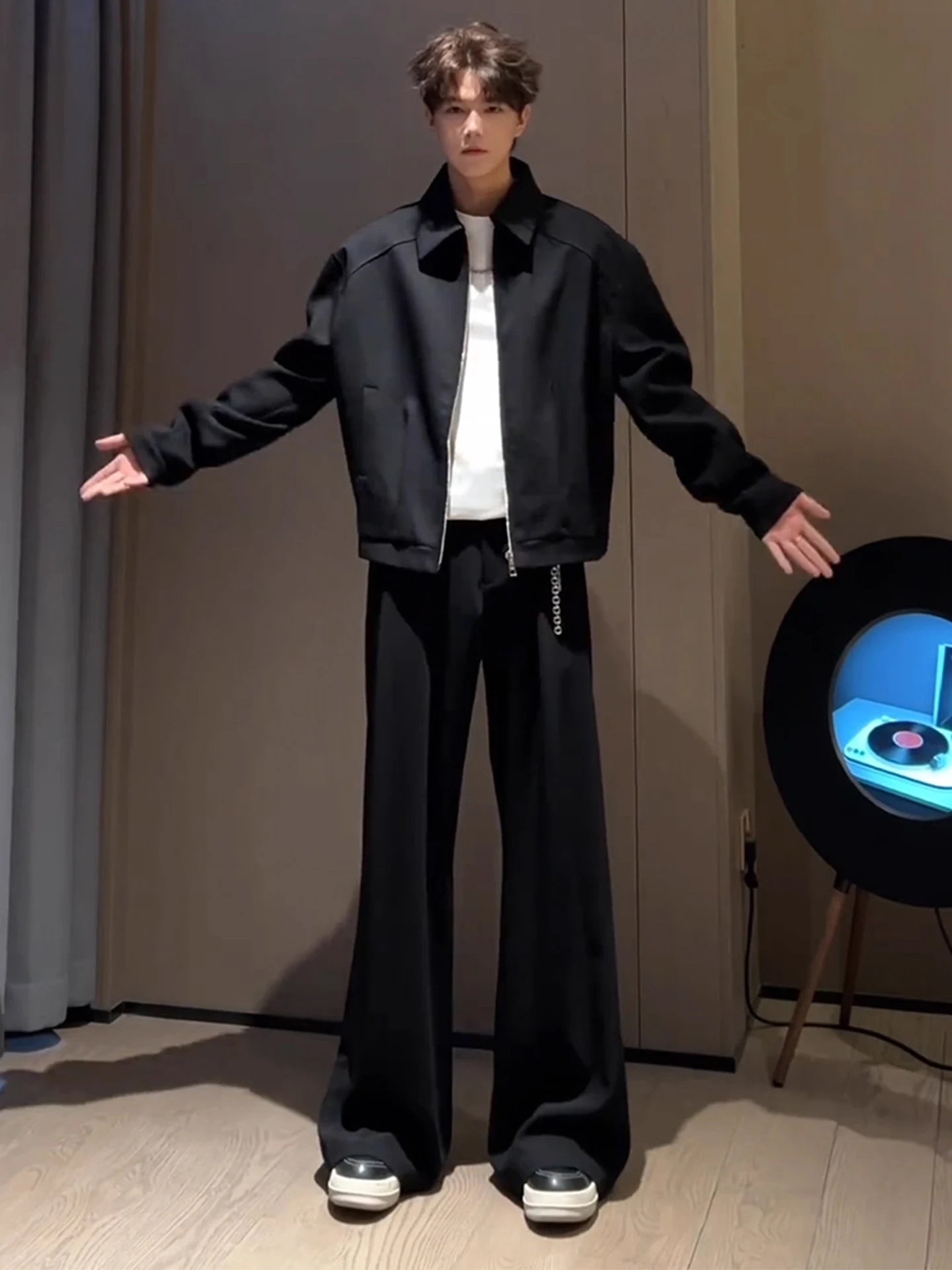 Bla Cleanfit Flared Fce Lined Men's Casual Pants Autumn Winter Sli Long Legging Sensation Comfortable Straight Leg T...
Bla Cleanfit Flared Fce Lined Men's Casual Pants Autumn Winter Sli Long Legging Sensation Comfortable Straight Leg T...