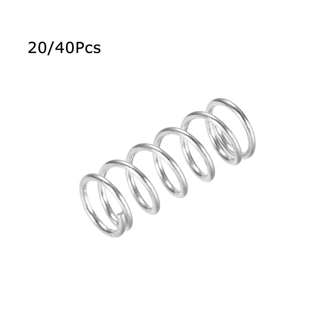 20/40Pcs 3D Printer Extruder Compression Spring Silver 9x22mm Heated Bed Springs 3D Printer Parts Spring
20/40Pcs 3D Printer Extruder Compression Spring Silver 9x22mm Heated Bed Springs 3D Printer Parts Spring