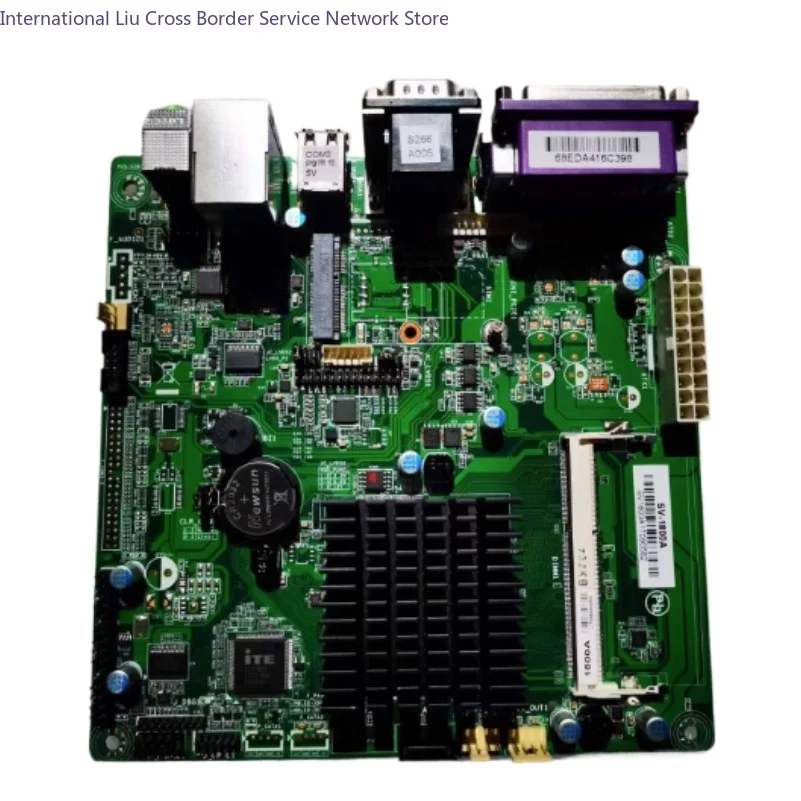 SV-1800A J1800 cash register integrated machine mini ITX industrial control main board dual screen lvds com port
SV-1800A J1800 cash register integrated machine mini ITX industrial control main board dual screen lvds com port