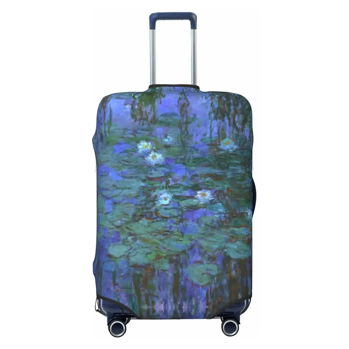 Чехол для багажа с водными лилиями Claude Monet на заказ, милый современный рисунок, защитные чехлы для чемодана, костюм для 18-32 дюймов
Чехол для багажа с водными лилиями Claude Monet на заказ, милый современный рисунок, защитные чехлы для чемодана, костюм для 18-32 дюймов