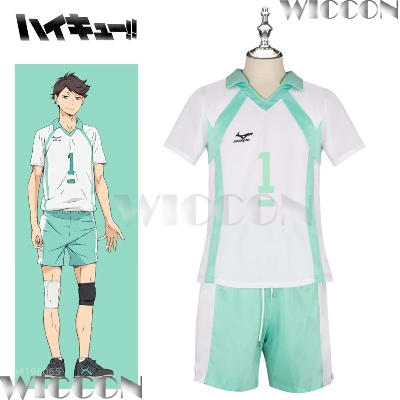 Oikawa Tooru Iwaizumi Hazime Косплей Aoba Johsai High School Волейбол Спортивная форма Зеленая рубашка Брюки Мужской Comic Con Индивидуальные
Oikawa Tooru Iwaizumi Hazime Косплей Aoba Johsai High School Волейбол Спортивная форма Зеленая рубашка Брюки Мужской Comic Con Индивидуальные