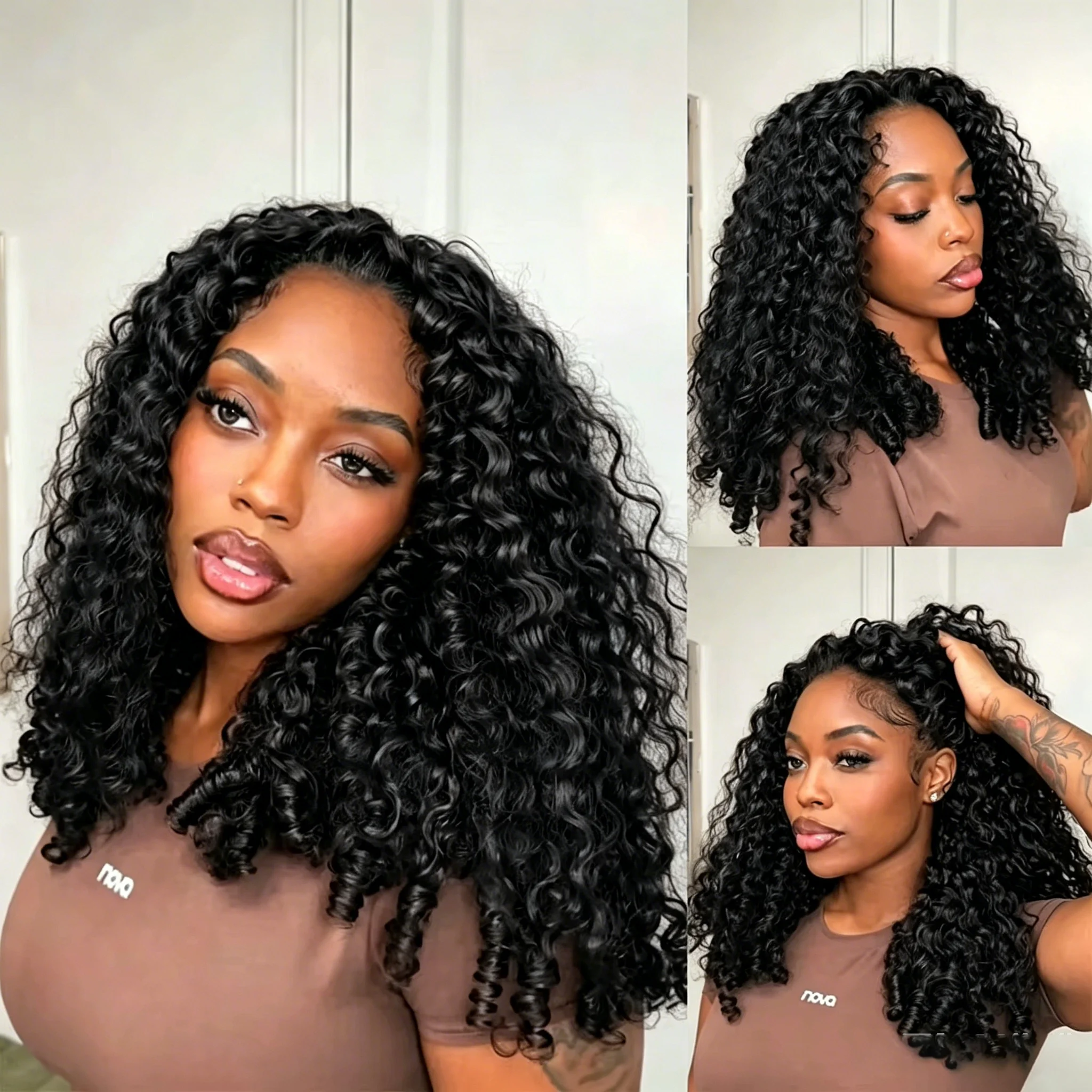 Burmese Curly Half Wig Human Hair 30 Inch 190 Density Wear And Go Glueless Wig With Drawstring Spiral Curly Ends 3 In 1 Flip Over Headband Wig Beginner Friendly V Part Wig For Black Women
Burmese Curly Half Wig Human Hair 30 Inch 190 Density Wear And Go Glueless Wig With Drawstring Spiral Curly Ends 3 In 1 Flip Over Headband Wig Beginner Friendly V Part Wig For Black Women