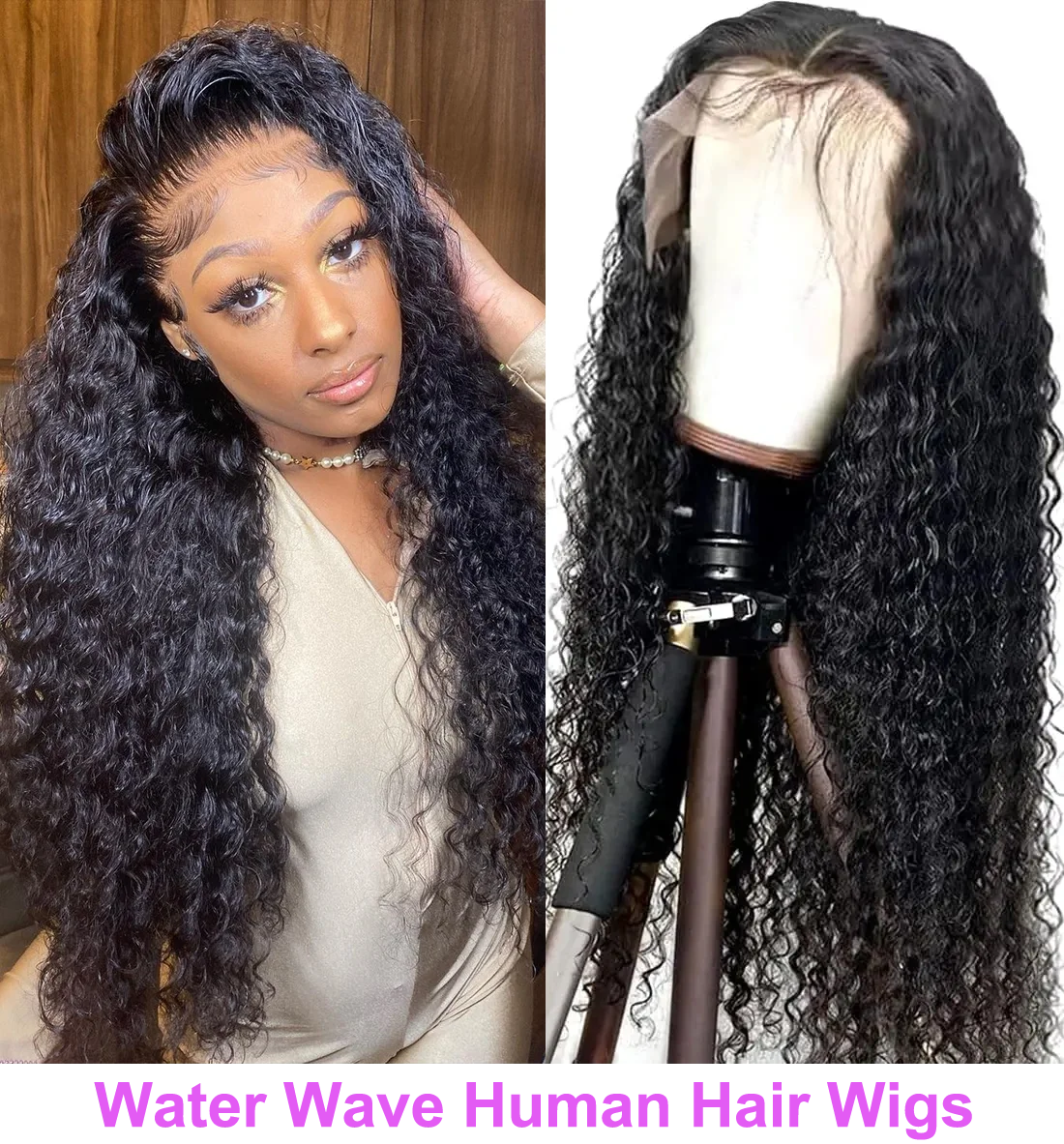 Water Wave Virgin Hair 13x6 Transparent Lace Front Wigs Human Hair 250 Density Human Hair Wigs for Women Curly Lace Front Wig
Water Wave Virgin Hair 13x6 Transparent Lace Front Wigs Human Hair 250 Density Human Hair Wigs for Women Curly Lace Front Wig