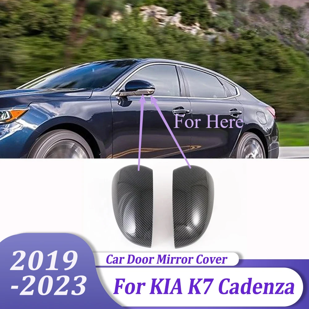 Exterior Accessories Carbon Fiber Side Door Rearview Mirror Cover Trims Styling Sticker For KIA K7 Cadenza 2019-2023
Exterior Accessories Carbon Fiber Side Door Rearview Mirror Cover Trims Styling Sticker For KIA K7 Cadenza 2019-2023