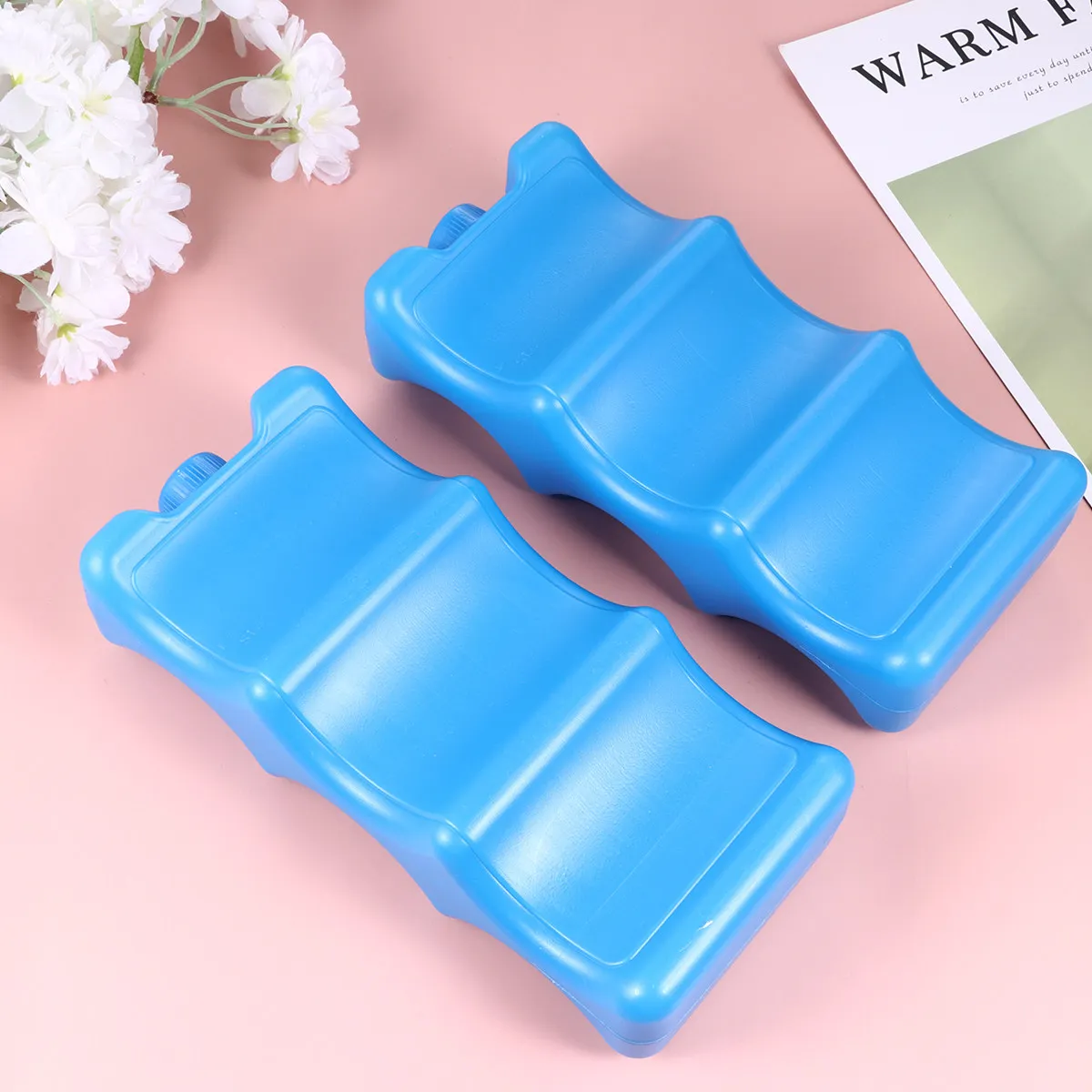 2Pcs Wave Shape Reusable Breast Milk Cooler Leakproof Ice Pack for Food Beer Beverages Camping Picnic Travel Office
2Pcs Wave Shape Reusable Breast Milk Cooler Leakproof Ice Pack for Food Beer Beverages Camping Picnic Travel Office