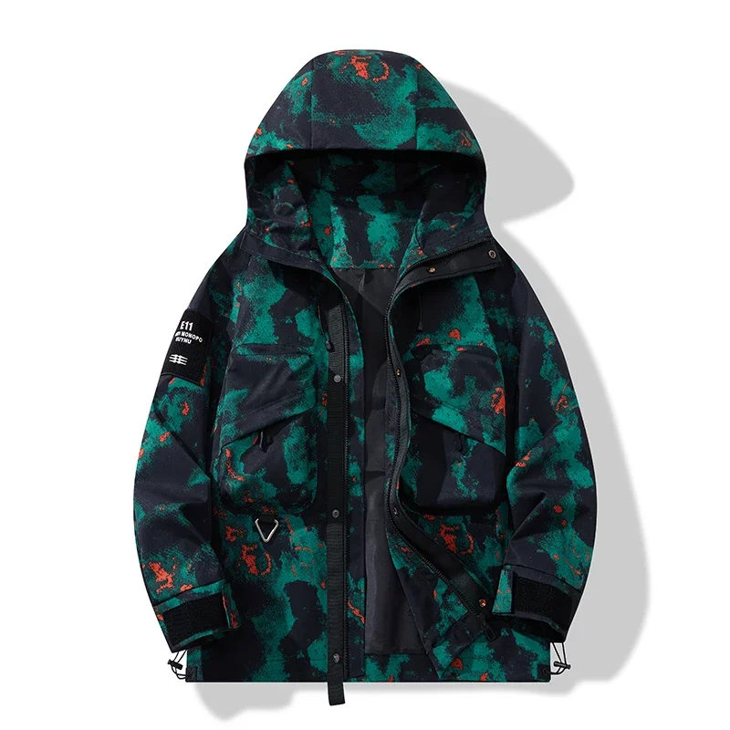 Men's Windbreaker Jackets Big Pockets Street Hip-Hop Coats Zipper Solid Color Fashion Tide 2025 Casual Korean Fashion Jacket
Men's Windbreaker Jackets Big Pockets Street Hip-Hop Coats Zipper Solid Color Fashion Tide 2025 Casual Korean Fashion Jacket