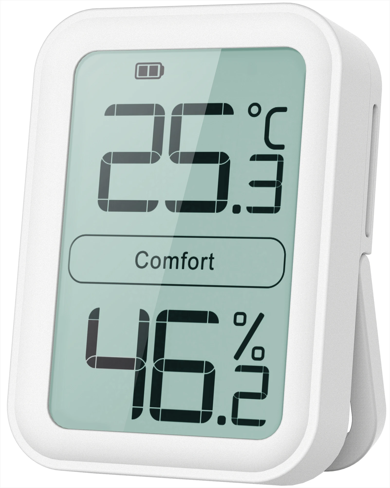 High-Precision Indoor Hygrometer Thermometer – SHTC3 Sensor, ±0.3℃ & ±1%RH Accuracy, Comfort Level Indicator ,LCD Display
High-Precision Indoor Hygrometer Thermometer – SHTC3 Sensor, ±0.3℃ & ±1%RH Accuracy, Comfort Level Indicator ,LCD Display