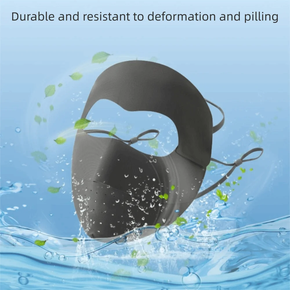 Adjustable Summer Detachable Ice Silk Mask Breathable Thin Sunscreen Mask Sunscreen Veil UV Protection Face Cover Sports
Adjustable Summer Detachable Ice Silk Mask Breathable Thin Sunscreen Mask Sunscreen Veil UV Protection Face Cover Sports