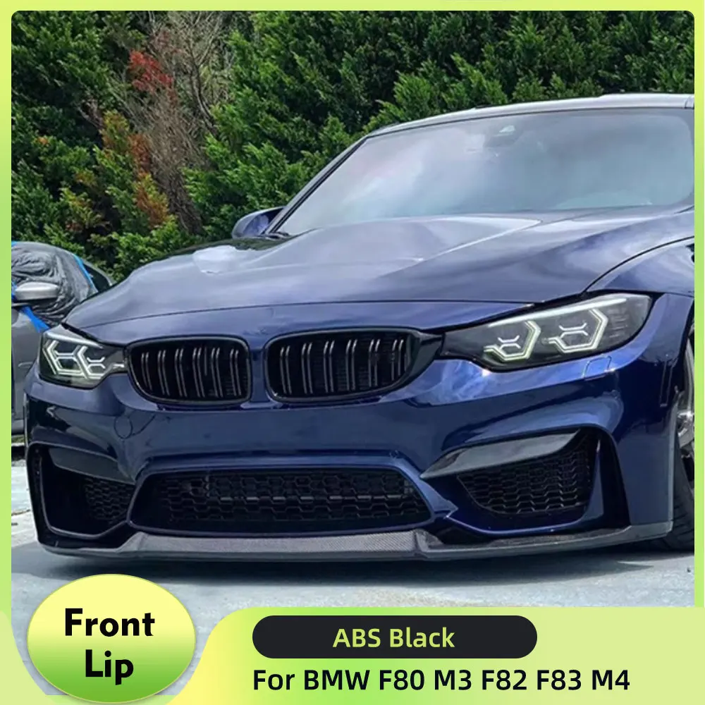 ABS автомобильный передний бампер, спойлер, сплиттеры для BMW F80 M3 F82 F83 M4 2014-2019, фартук для передней губы, защита для подбородка 
ABS автомобильный передний бампер, спойлер, сплиттеры для BMW F80 M3 F82 F83 M4 2014-2019, фартук для передней губы, защита для подбородка