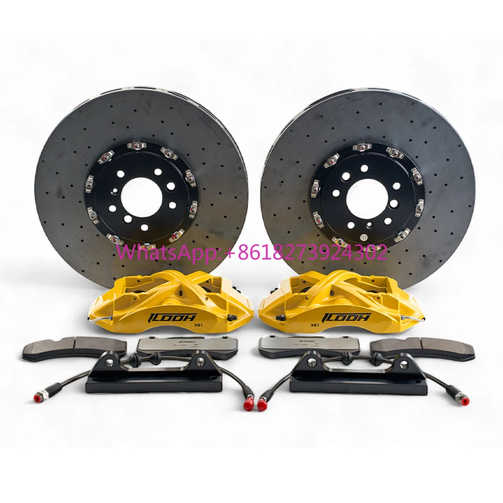 High Performance ICOOH Front X61 6 Pistons 355-405mm Rotor Size Modified Racing Big Brake Kits for Lc200/lc300
High Performance ICOOH Front X61 6 Pistons 355-405mm Rotor Size Modified Racing Big Brake Kits for Lc200/lc300