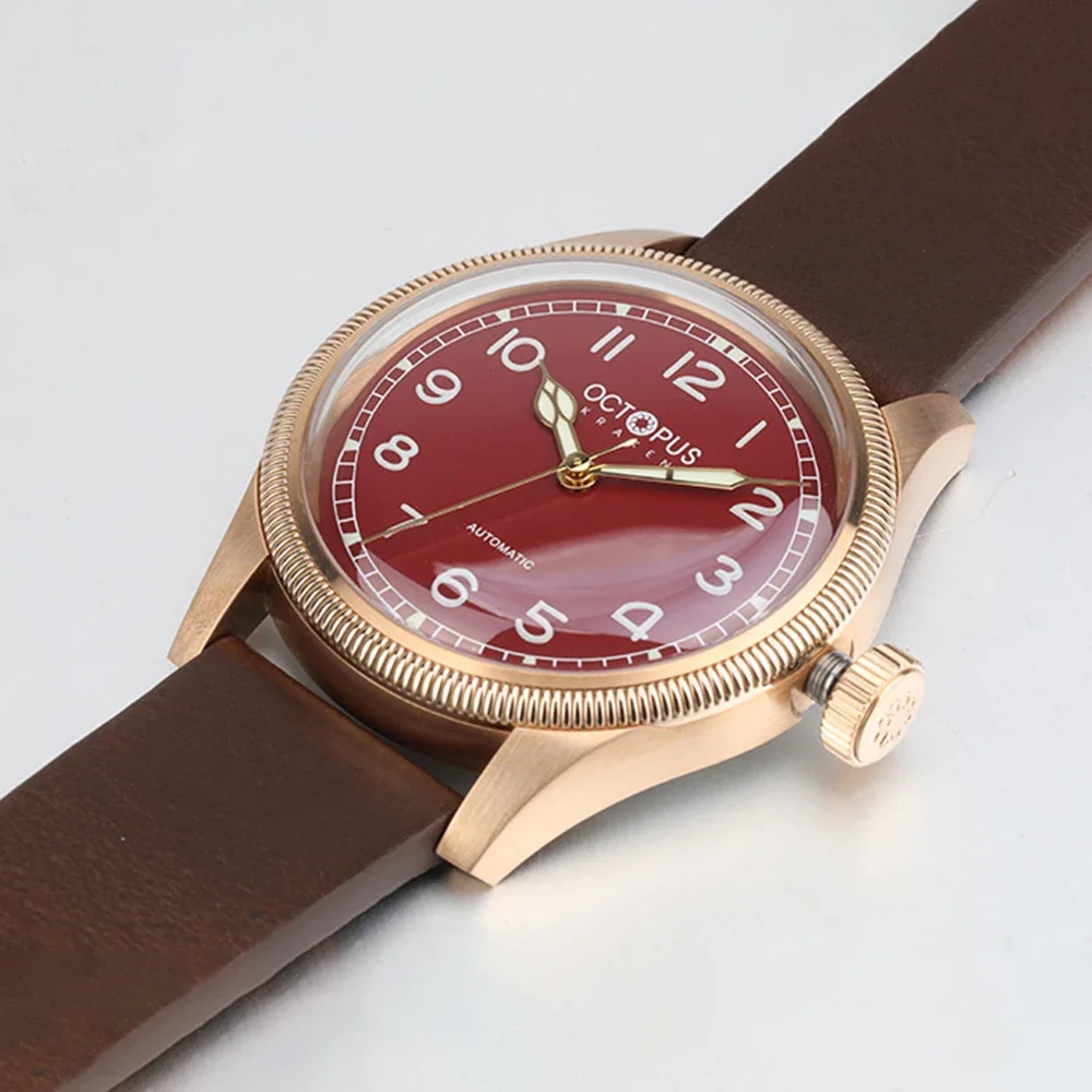 2025 Octopus Kraken Tin Bronze Watch Automatic Machine Wristwatch Sapphire Crystal 100m Waterproof Luminous Watches for Men
2025 Octopus Kraken Tin Bronze Watch Automatic Machine Wristwatch Sapphire Crystal 100m Waterproof Luminous Watches for Men