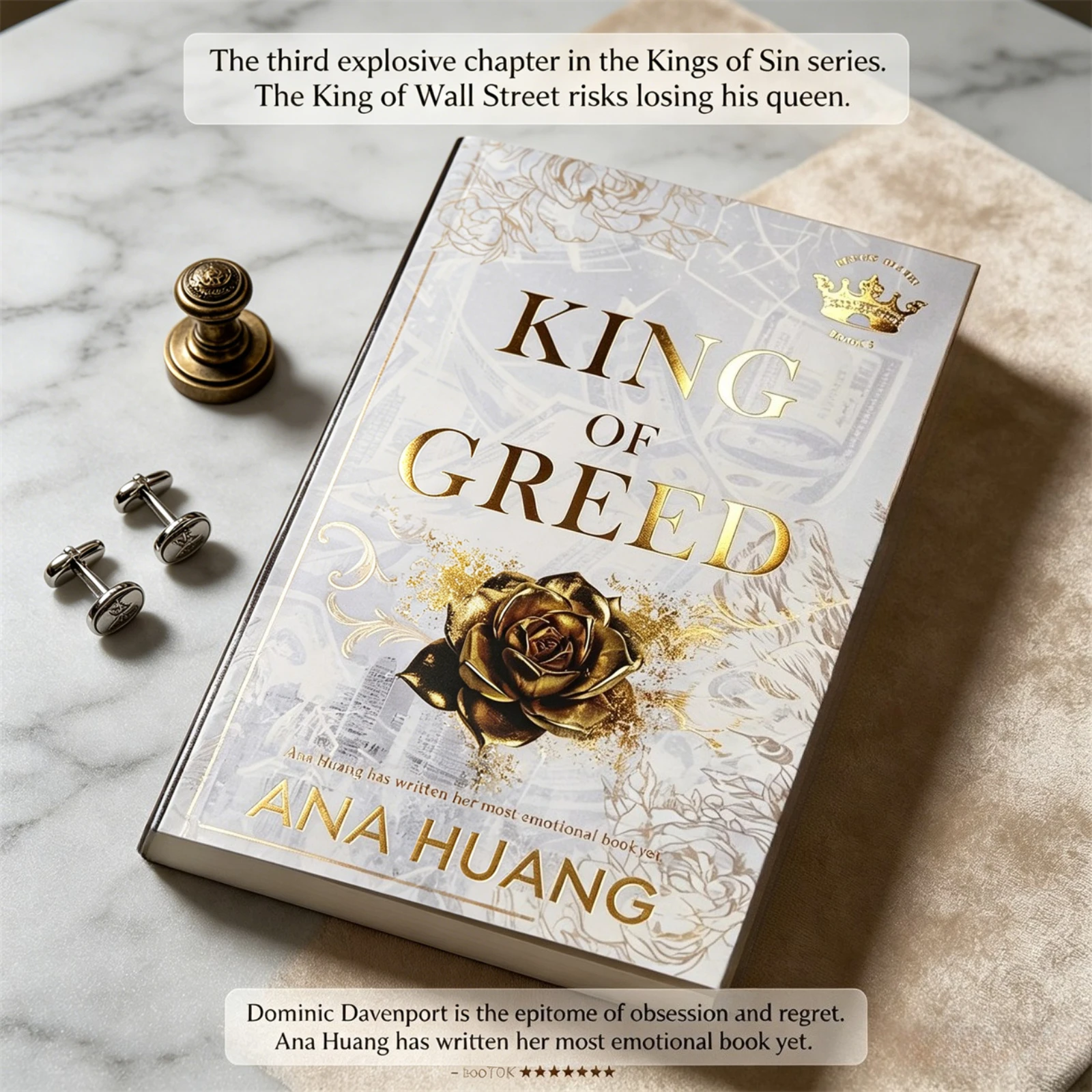 King of Greed By Ana Huang | Kings of Sin Series Book 3, Dark Contemporary Romance Fiction Novel
King of Greed By Ana Huang | Kings of Sin Series Book 3, Dark Contemporary Romance Fiction Novel