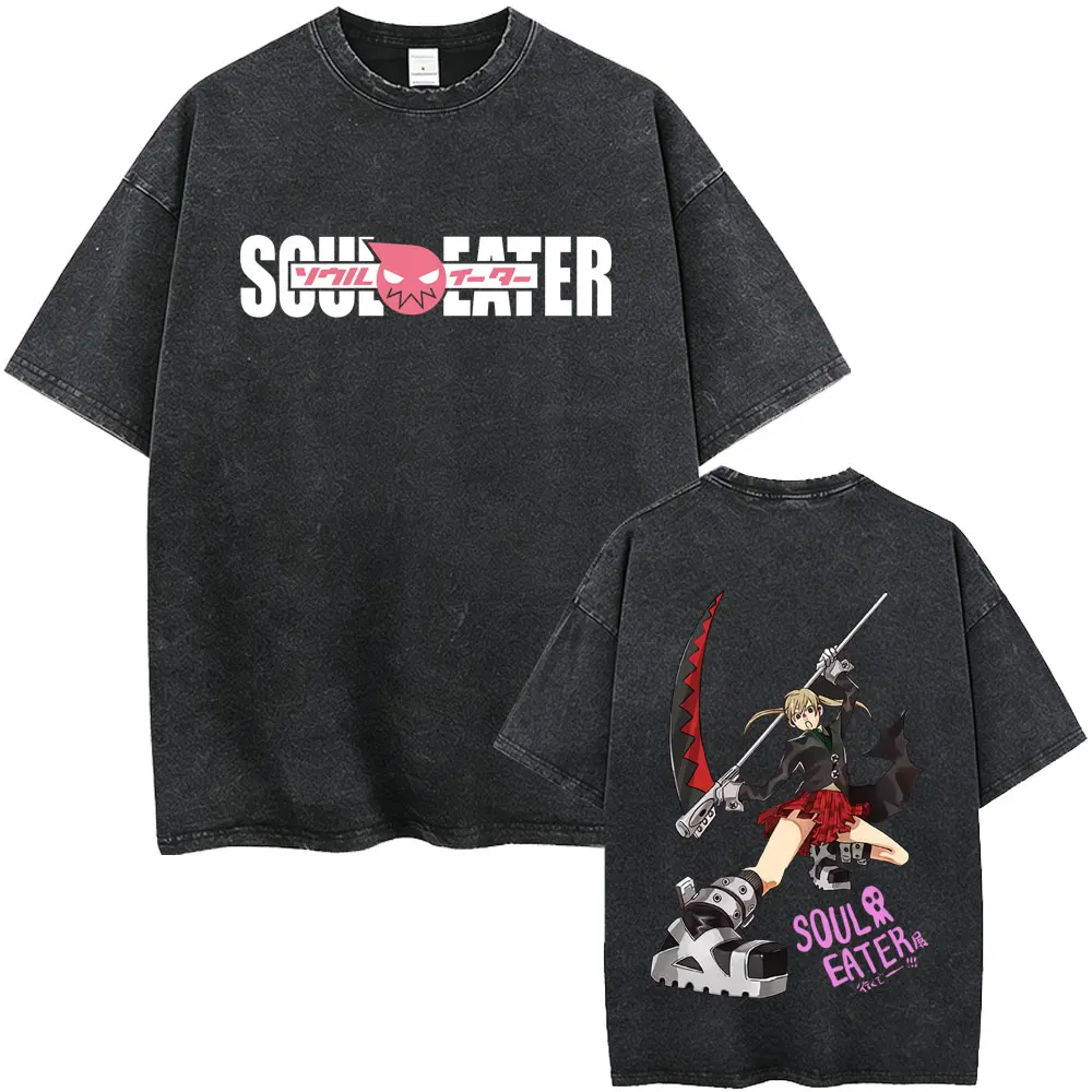 Washed Vintage Anime Soul Eater Maka Albarn Graphic T-shirt Men Retro Manga Harajuku T Shirts Men's Fashion Oversized T-shirts
Washed Vintage Anime Soul Eater Maka Albarn Graphic T-shirt Men Retro Manga Harajuku T Shirts Men's Fashion Oversized T-shirts