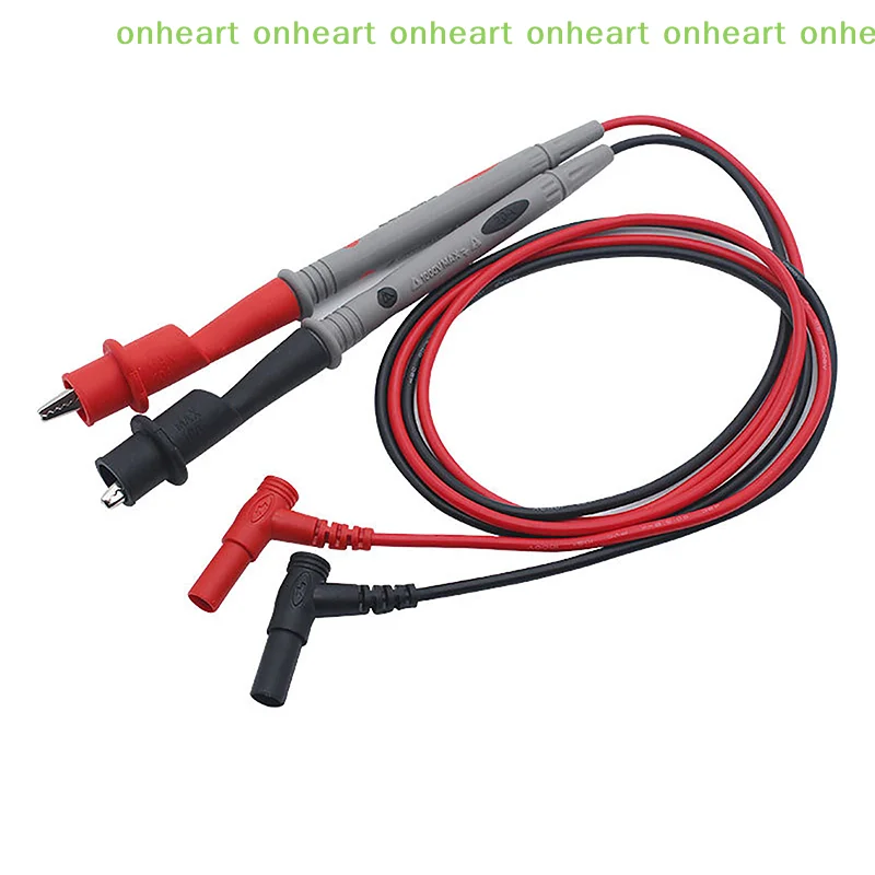 Universal Digital Multimeter Tester Lead Probe Wire Pen Cable 2Pcs/Set Needle Silicone Wire gold-plate Tip Probe Test Leads Pin
Universal Digital Multimeter Tester Lead Probe Wire Pen Cable 2Pcs/Set Needle Silicone Wire gold-plate Tip Probe Test Leads Pin