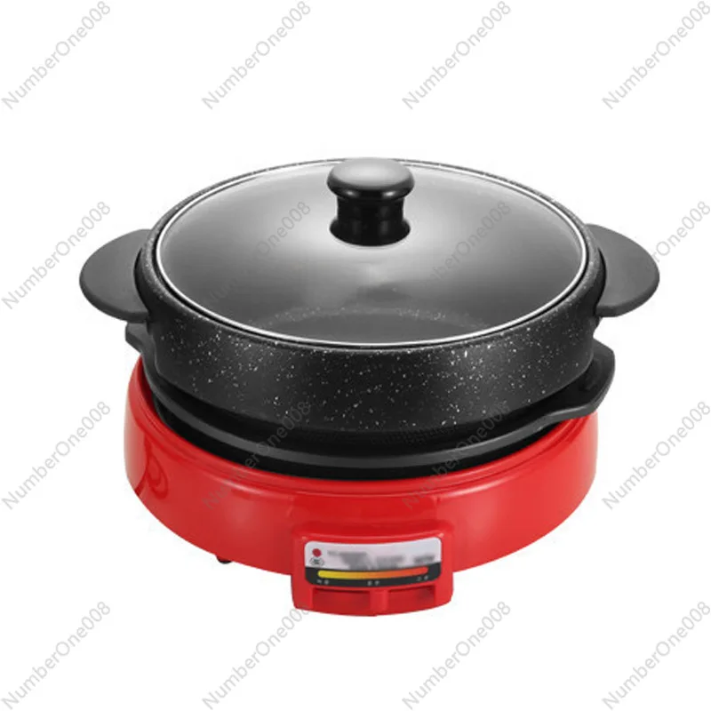 Shabu-roasting pot Double-layer shabu-roasting multi-functional Maifanshi pot Removable baking pan pot Split electric hot
Shabu-roasting pot Double-layer shabu-roasting multi-functional Maifanshi pot Removable baking pan pot Split electric hot