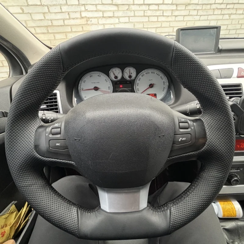 Чехол на руль автомобиля из натуральной кожи для Peugeot 308 2014 2015 2016 2017 2014-2017, автомобильный чехол на руль, автомобильный аксессуар
Чехол на руль автомобиля из натуральной кожи для Peugeot 308 2014 2015 2016 2017 2014-2017, автомобильный чехол на руль, автомобильный аксессуар