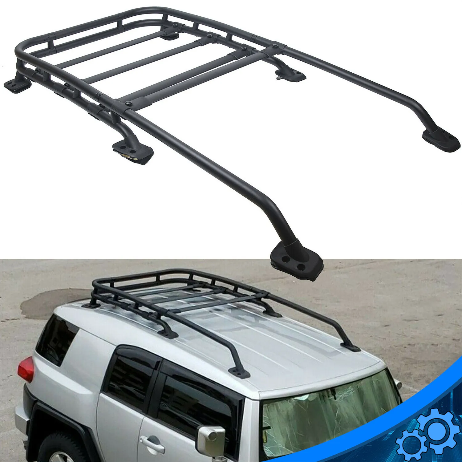 For Toyota FJ Cruiser 2007-2014 Factory Style Aluminum Roof Rack Rail Top Cargo
For Toyota FJ Cruiser 2007-2014 Factory Style Aluminum Roof Rack Rail Top Cargo