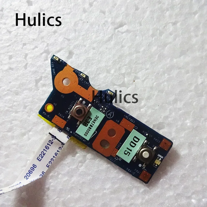 Hulics используется для платы SONY EE VPCEE VPCEE3WFX с кабелем DANE7TB16E0, кнопка питания PCG-61611M PGC-61611N PCG-6161L
Hulics используется для платы SONY EE VPCEE VPCEE3WFX с кабелем DANE7TB16E0, кнопка питания PCG-61611M PGC-61611N PCG-6161L