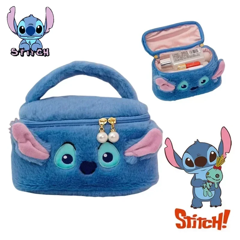Disney Anime Stitch Woman Cosmetics Large Capacity Makeup Storage Bag Box Portable Figure Plush Handbag Girls Christmas Gifts
Disney Anime Stitch Woman Cosmetics Large Capacity Makeup Storage Bag Box Portable Figure Plush Handbag Girls Christmas Gifts