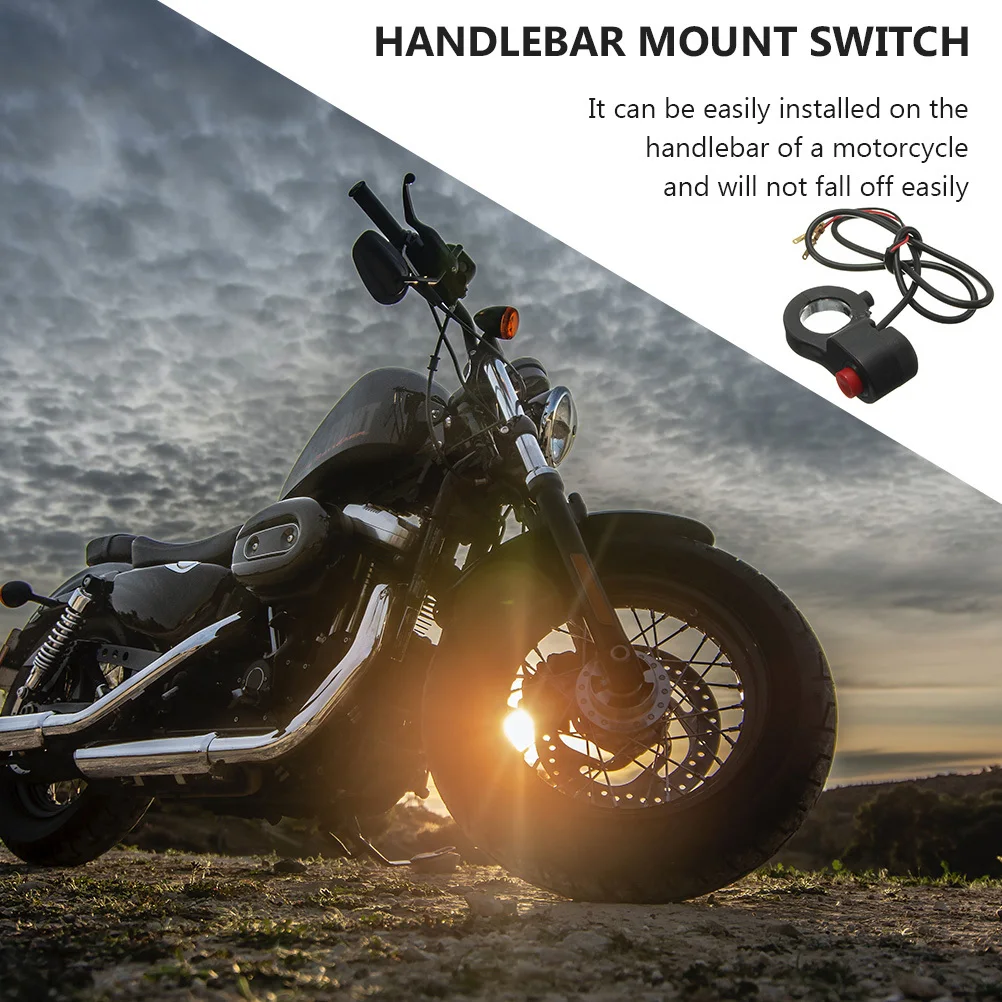 Motorcycle Handlebar Horn Control Switch 7 8 Inch Reliable Durable Mount Horn on Off Button Motorcycle Accessories 
Motorcycle Handlebar Horn Control Switch 7 8 Inch Reliable Durable Mount Horn on Off Button Motorcycle Accessories